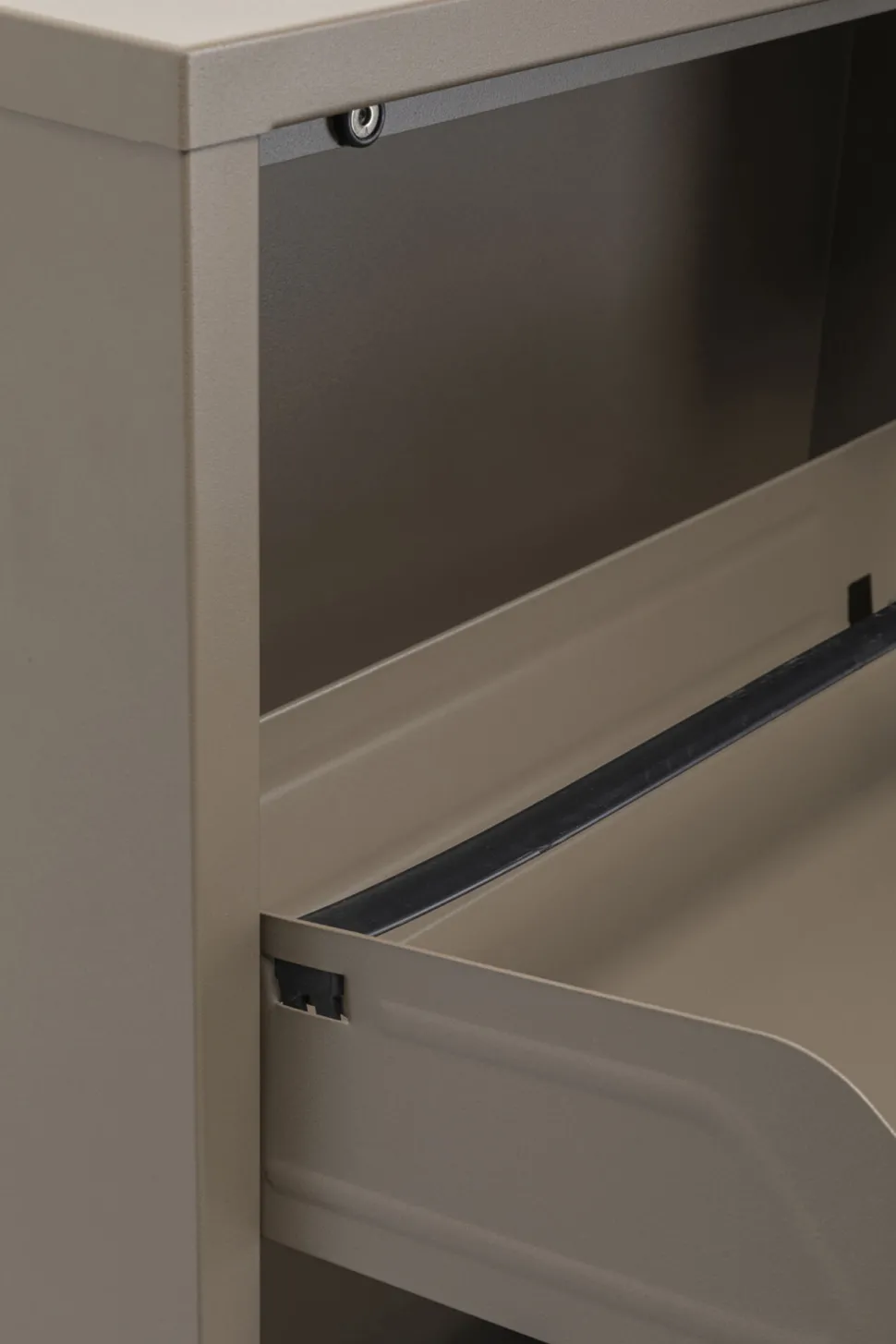 Schuhkipper Caruso 3-er Taupe