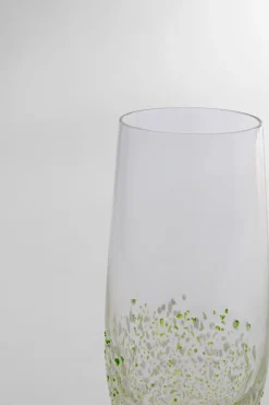 Sektglas Confetti Grün 26cm