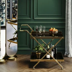 Servierwagen Casino Gold