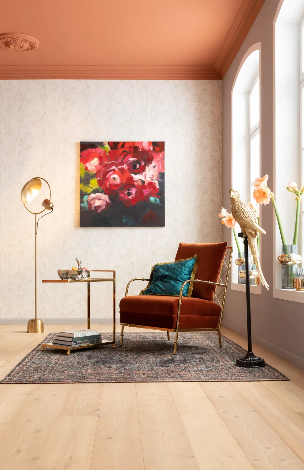 Servierwagen Classy Gold