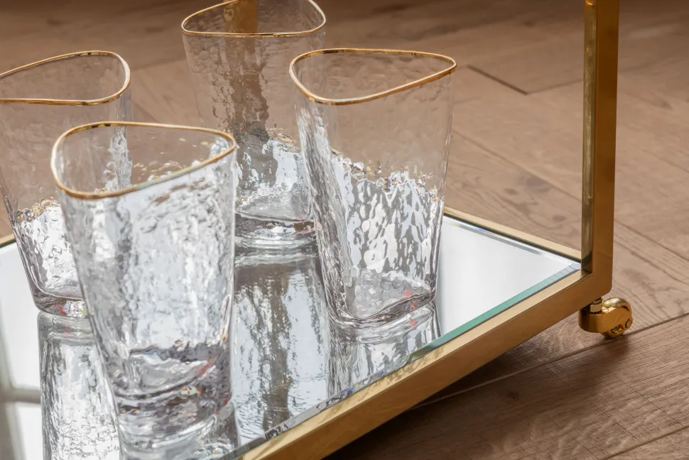 Servierwagen Classy Gold