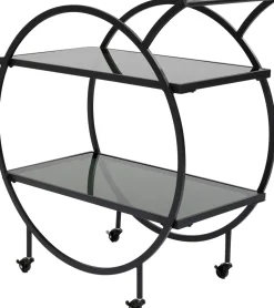 Servierwagen Loft Schwarz