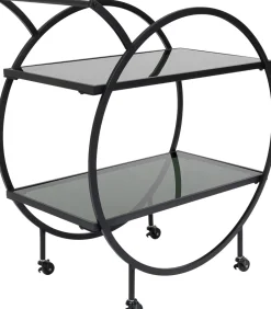 Servierwagen Loft Schwarz