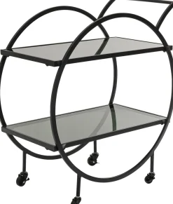 Servierwagen Loft Schwarz