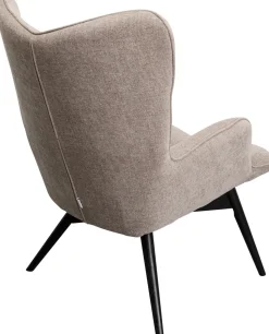 Sessel Black Vicky Hellbraun