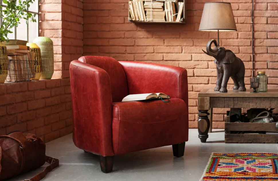 Sessel Cigar Lounge Red