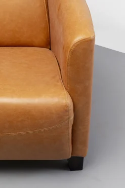 Sessel Cigar Lounge Smart Leder Hellbraun