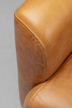 Sessel Cigar Lounge Smart Leder Hellbraun