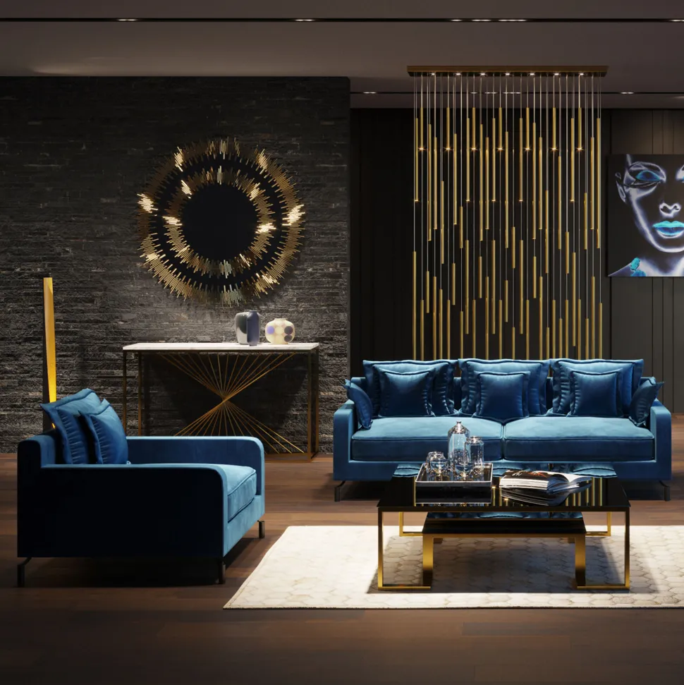 Sessel Lullaby Petrol