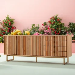 Sideboard Concertina Natur 186x74cm