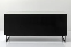 Sideboard Soran Schwarz 160x45cm