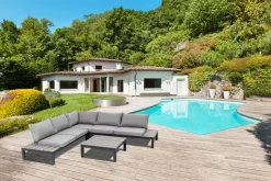 Sitzgruppe Holiday Schwarz (4/tlg.)