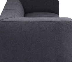 Sofa Cubetto 3-Sitzer Dunkelgrau 220cm