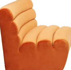 Sofa Element Wave Orange