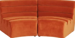 Sofa Element Wave Orange