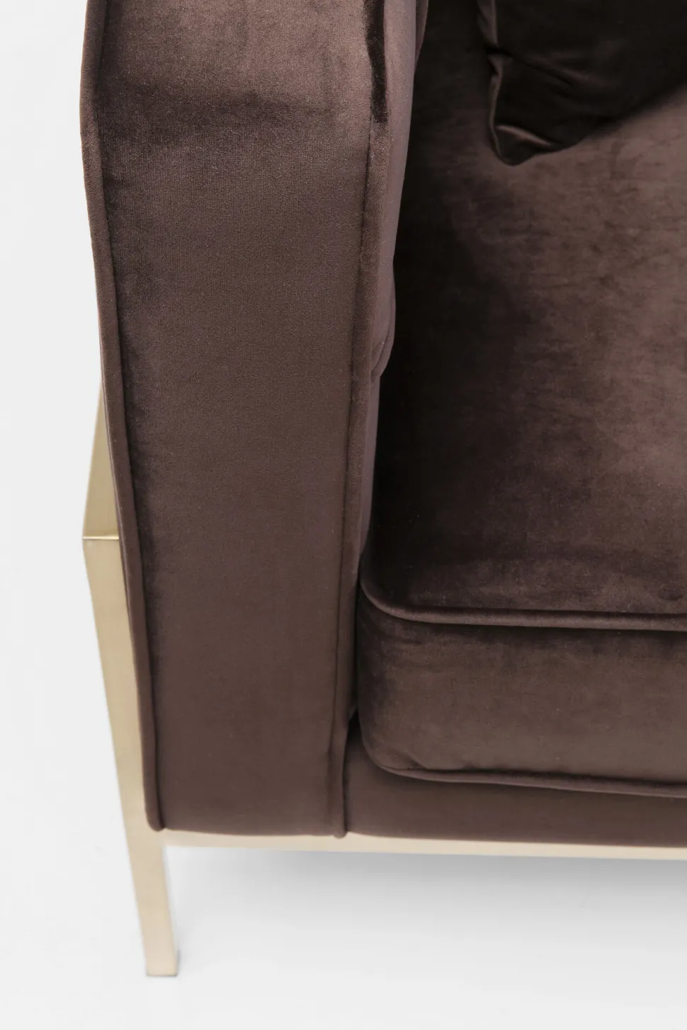 Sofa Loft 3-Sitzer Braun