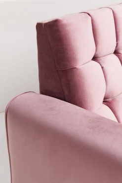 Sofa Milchbar 3-Sitzer Velvet Rose