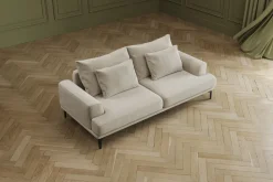 Sofa Napoli 3-Sitzer Creme 227cm