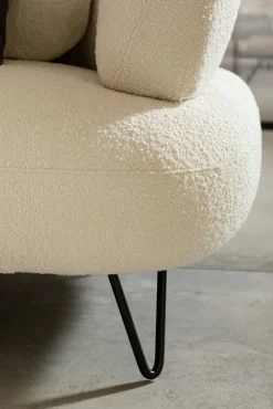 Sofa Peppo 2-Sitzer Weiß 182cm