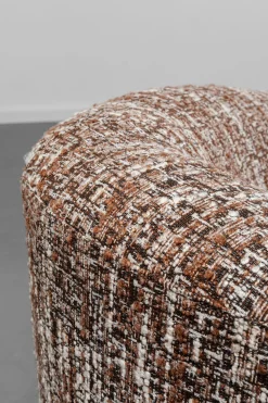 Sofa 3-Sitzer Livia Melange Braun 261cm