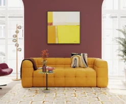 Sofa 3-Sitzer Salamanca Gelb 240cm