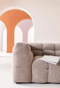 Sofa 3-Sitzer Salamanca Hellbraun 240cm