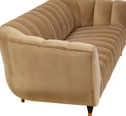 Sofa Spectra Samt Amber 3-Sitzer 245cm