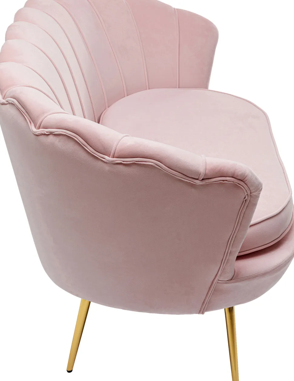 Sofa Water Lily 2-Sitzer Gold Rosa