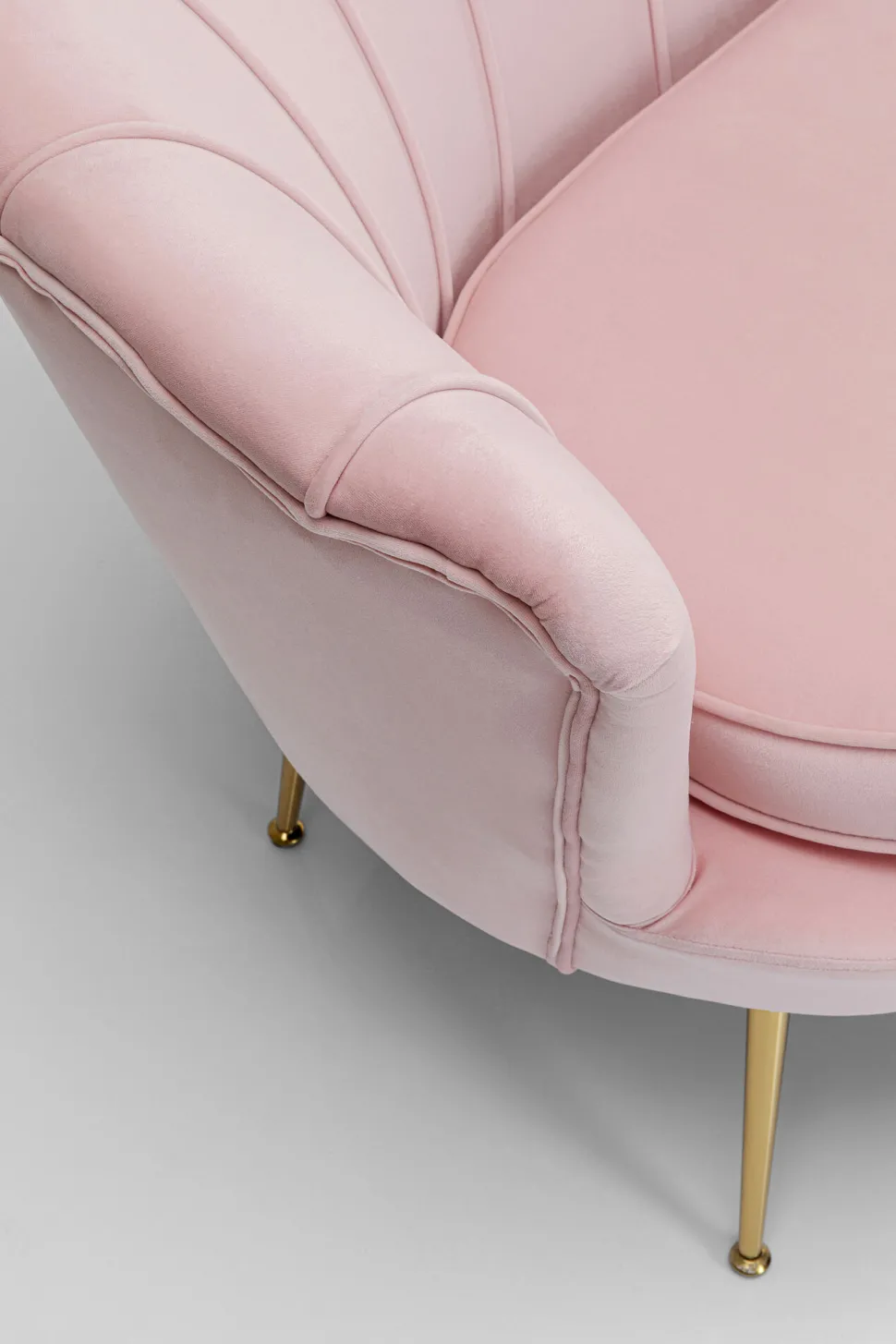 Sofa Water Lily 2-Sitzer Gold Rosa