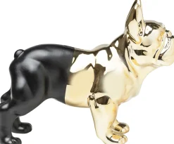Spardose Bulldog Gold-Schwarz