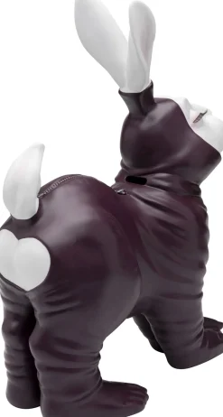 Spardose Fetish Bunny Standing Burgund