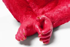 Spardose Monkey Kikazaru Rot