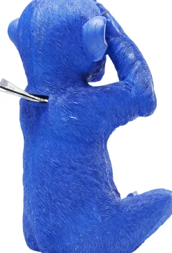 Spardose Monkey Mizaru Blau