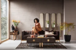 Spiegel Clip Black 32x177cm