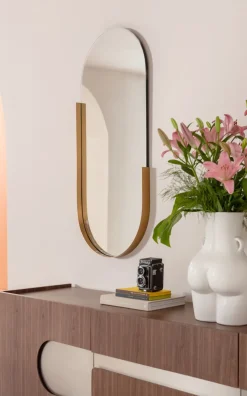 Spiegel Hipster Oval 50x114cm