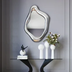 Spiegel Hologram Silber 117x68cm