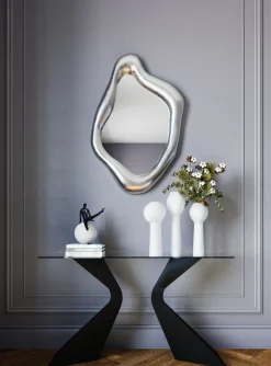 Spiegel Hologram Silber 117x68cm