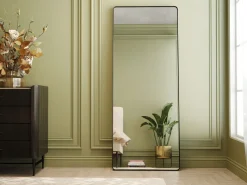 Spiegel Ombra MO Soft Schwarz 80x200cm