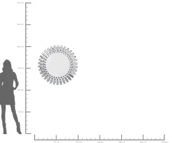 Spiegel Sprocket Ø92cm