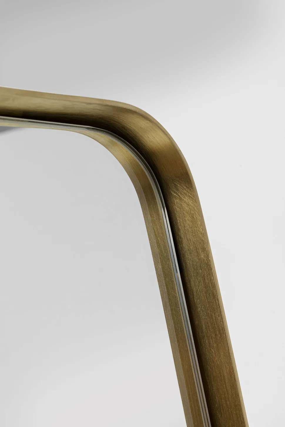 Standspiegel Curve Arch Gold 55x160cm