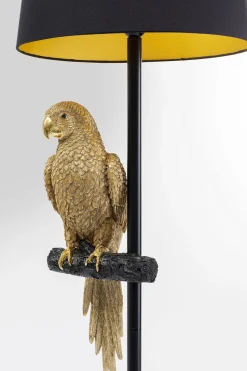 Stehleuchte Animal Parrot Gold 176cm