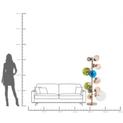 Stehleuchte Balloon Colore 160cm