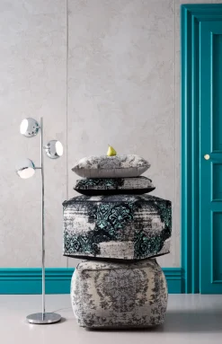 Stehleuchte Calotta Chrome