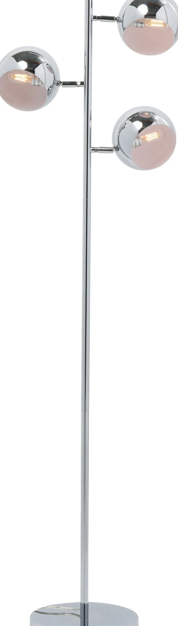 Stehleuchte Calotta Chrome