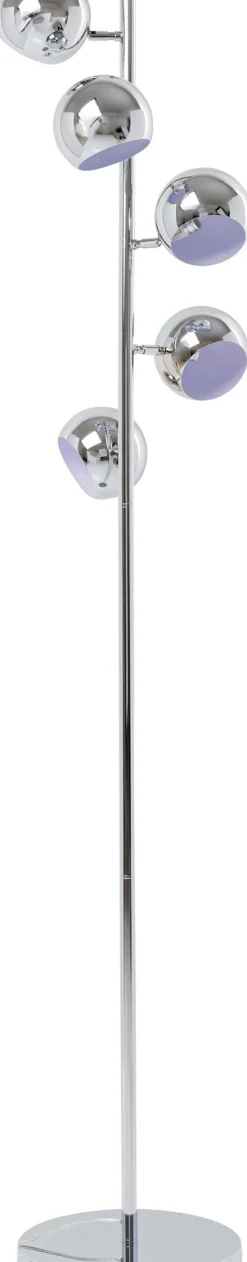 Stehleuchte Calotta Chrome 5er