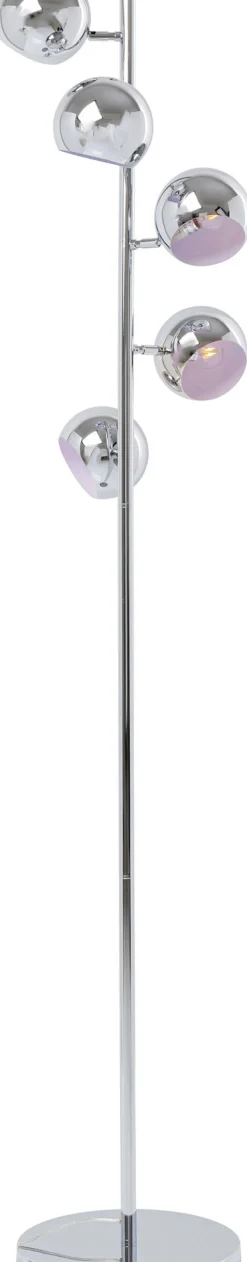 Stehleuchte Calotta Chrome 5er
