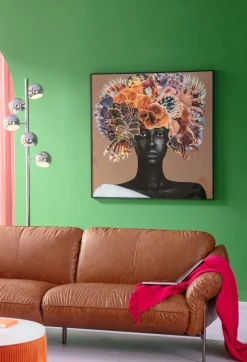 Stehleuchte Calotta Chrome 5er