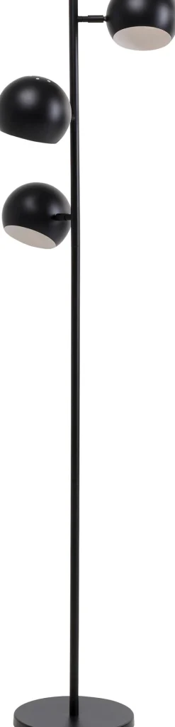 Stehleuchte Calotta Schwarz 3er 151cm
