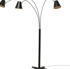 Stehleuchte Cappellino Schwarz Matt