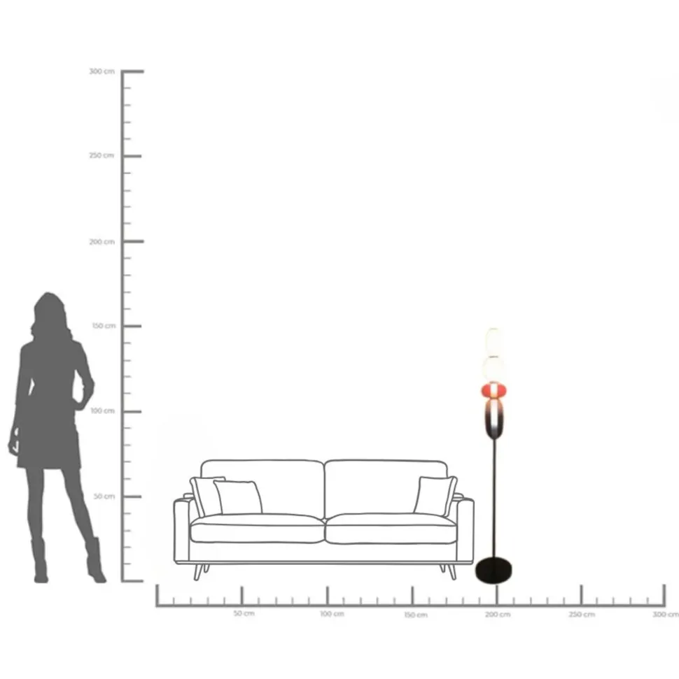 Stehleuchte Sugar 150cm